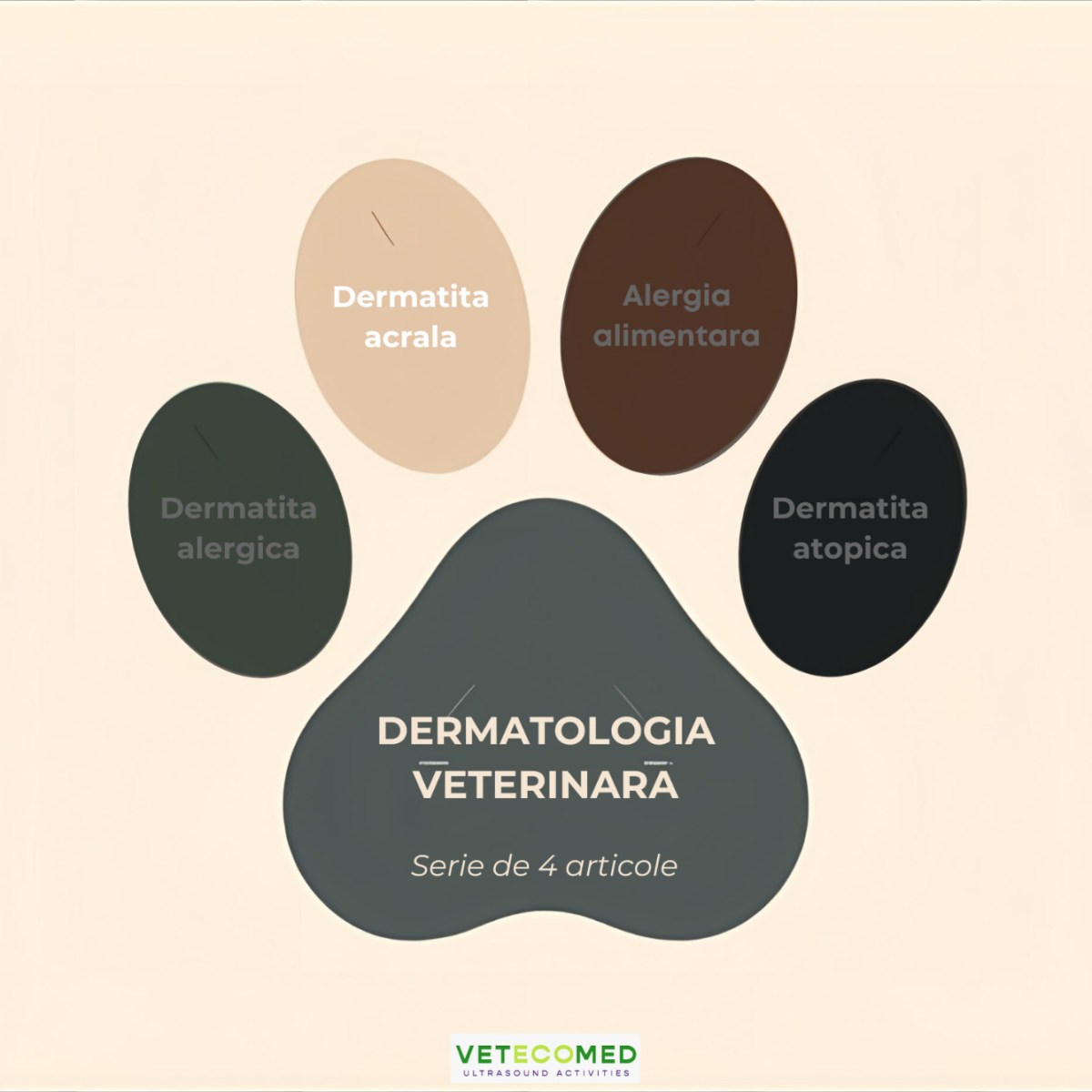 Dermatita acrala/ Linsul excesiv al&nbsp;labutelor