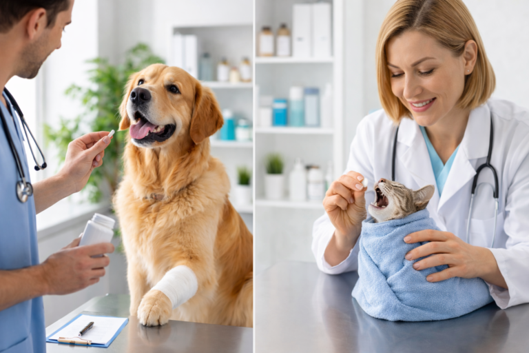 Tehnici și sfaturi pentru administrarea ușoară a pastilelor la câini și pisici